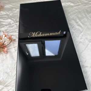 تخته نرد طرح مرمر سبز طلایی
