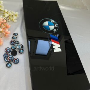 تخته‌نرد رزینی طرح BMW – نسخه لوکس مشکی