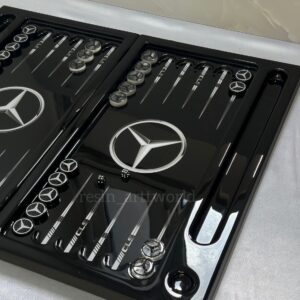 تخته‌نرد رزینی طرح Mercedes CLS – نسخه لوکس مشکی